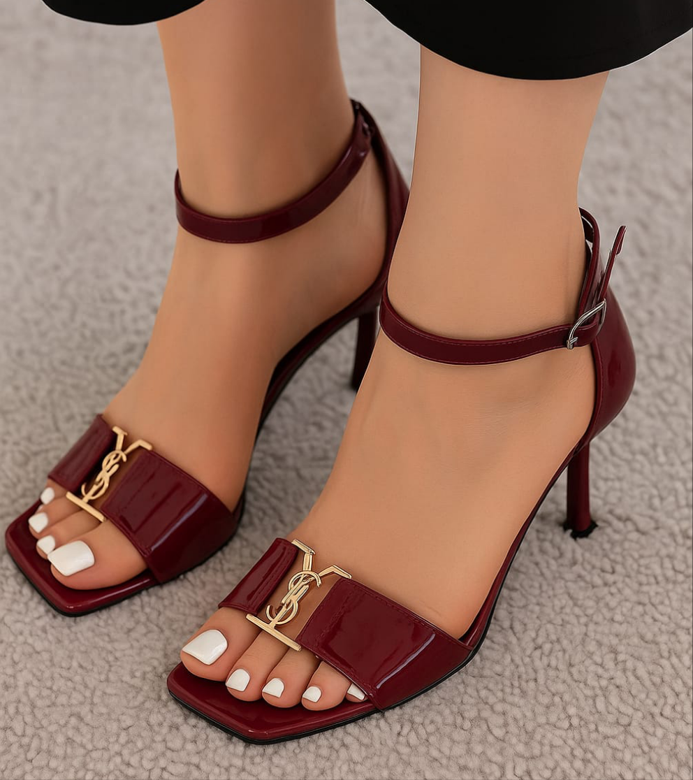 YSL Glossy Royalle Heels