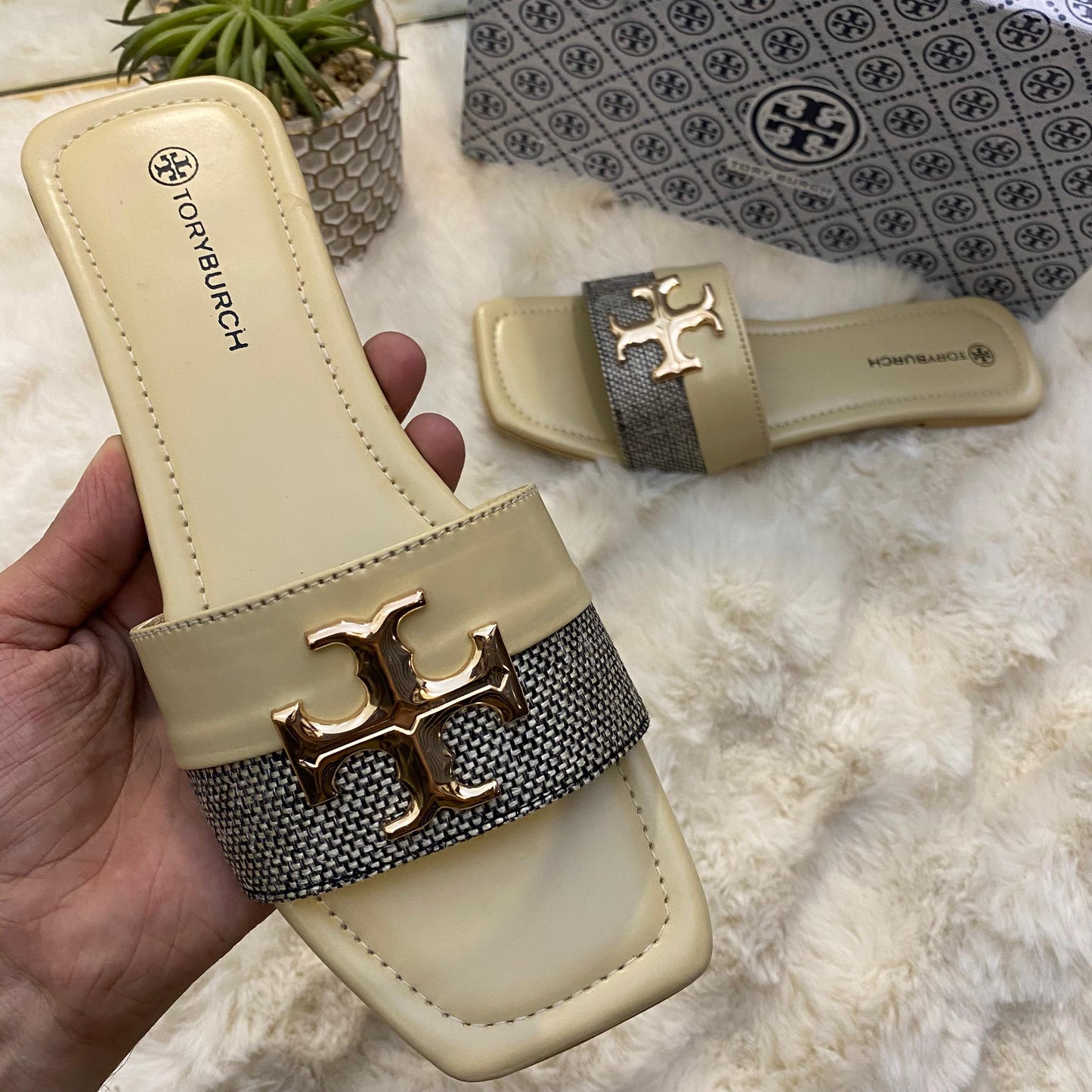 Tory Burch Chic Slides