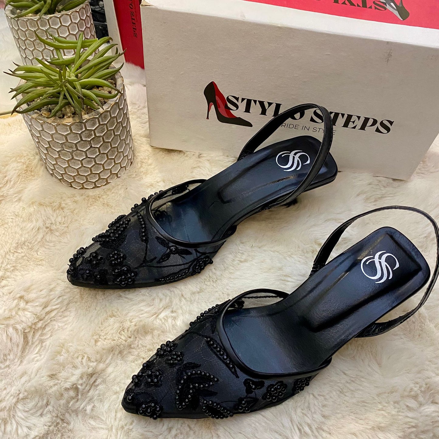 Eterna Bloom Heels