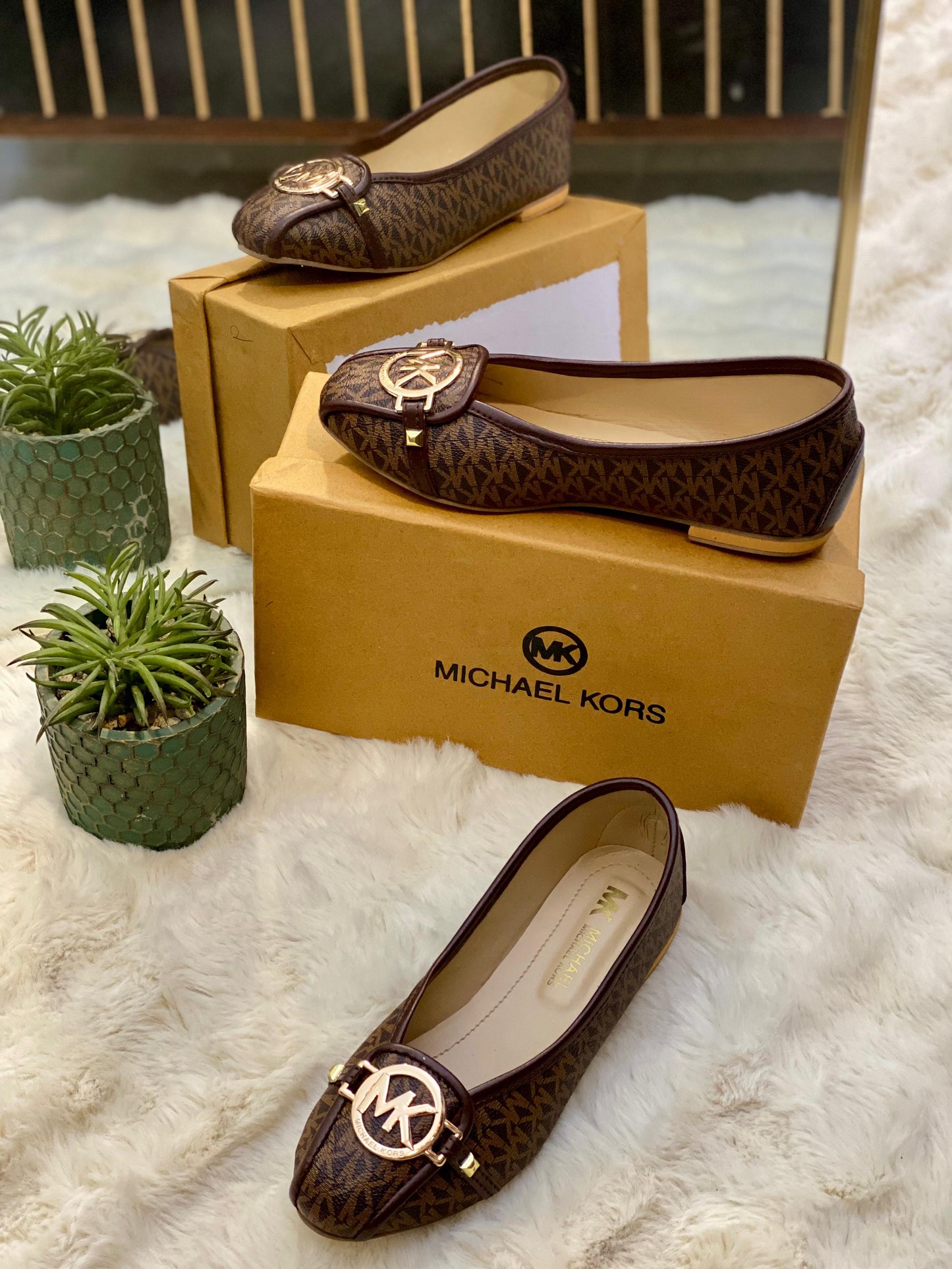 M.K Signature Loafer Pumps