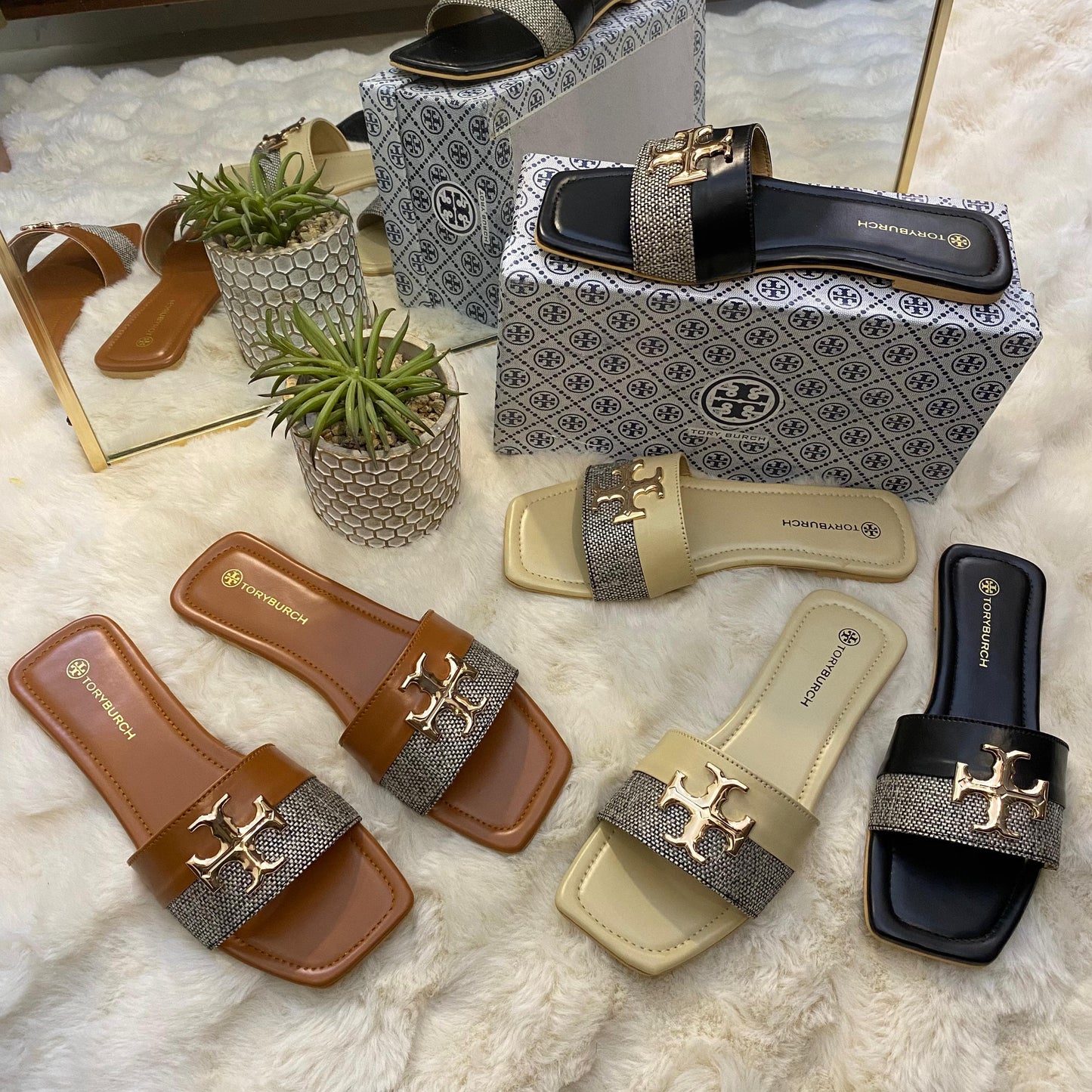 Tory Burch Chic Slides