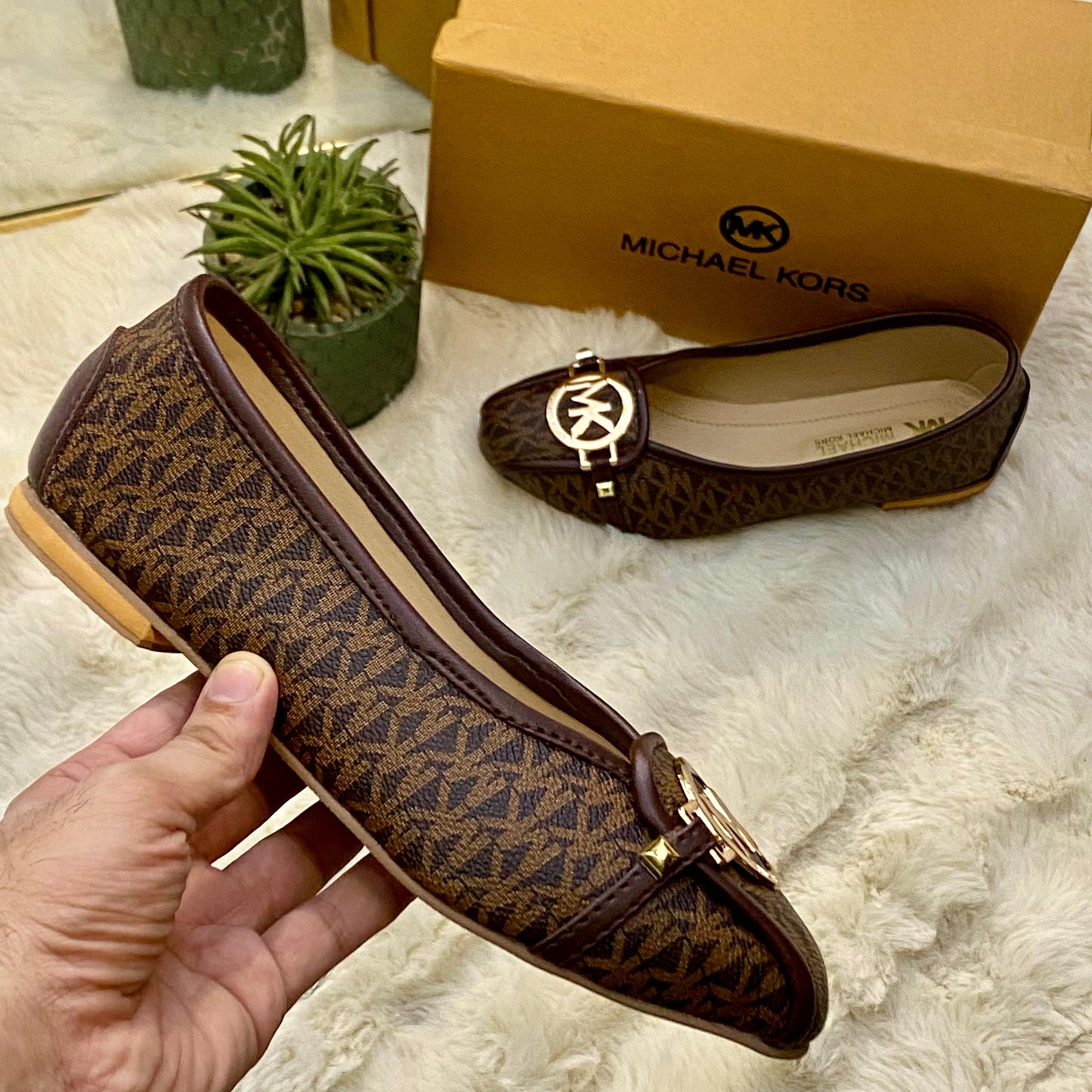M.K Signature Loafer Pumps