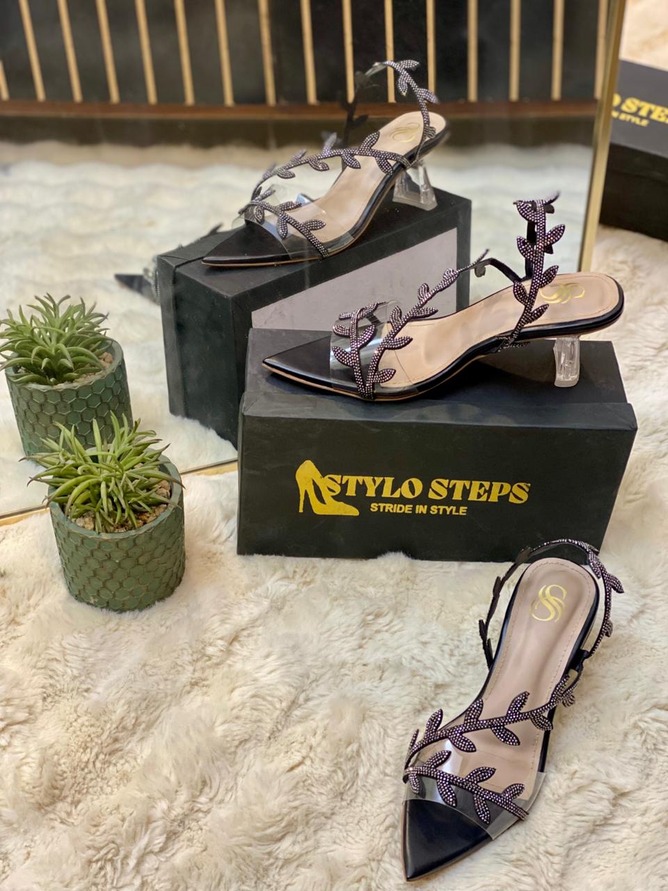 Liana Leaf Heels