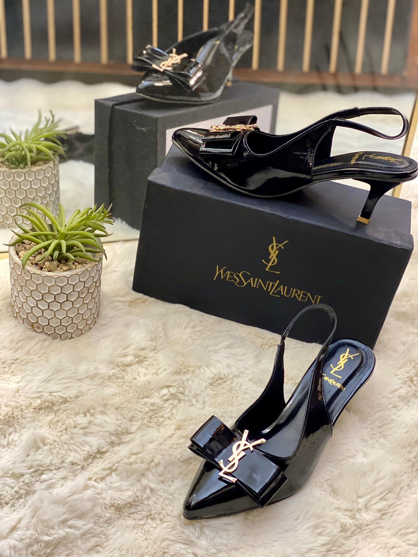 YSL Iconic SlingBack Heel