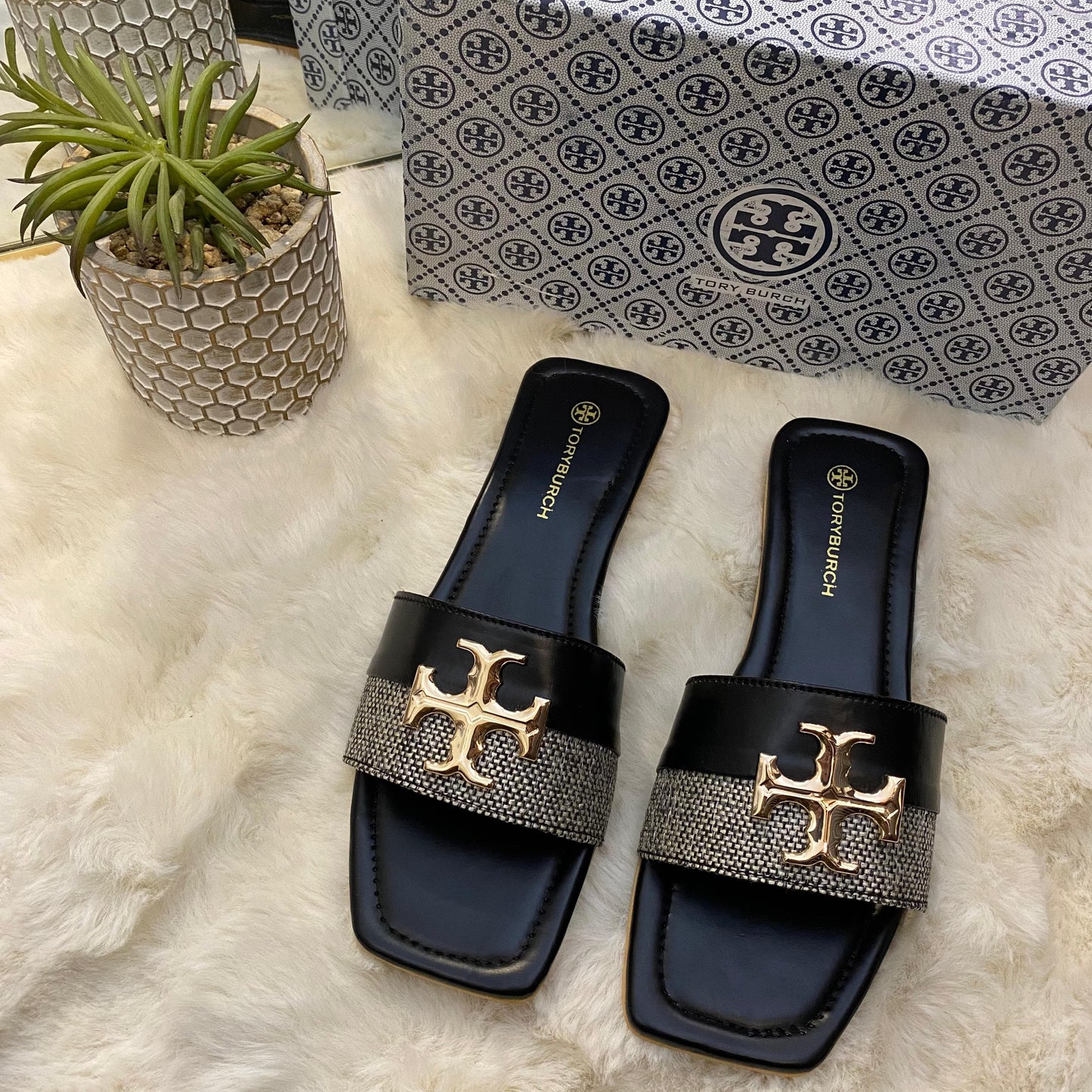 Tory Burch Chic Slides