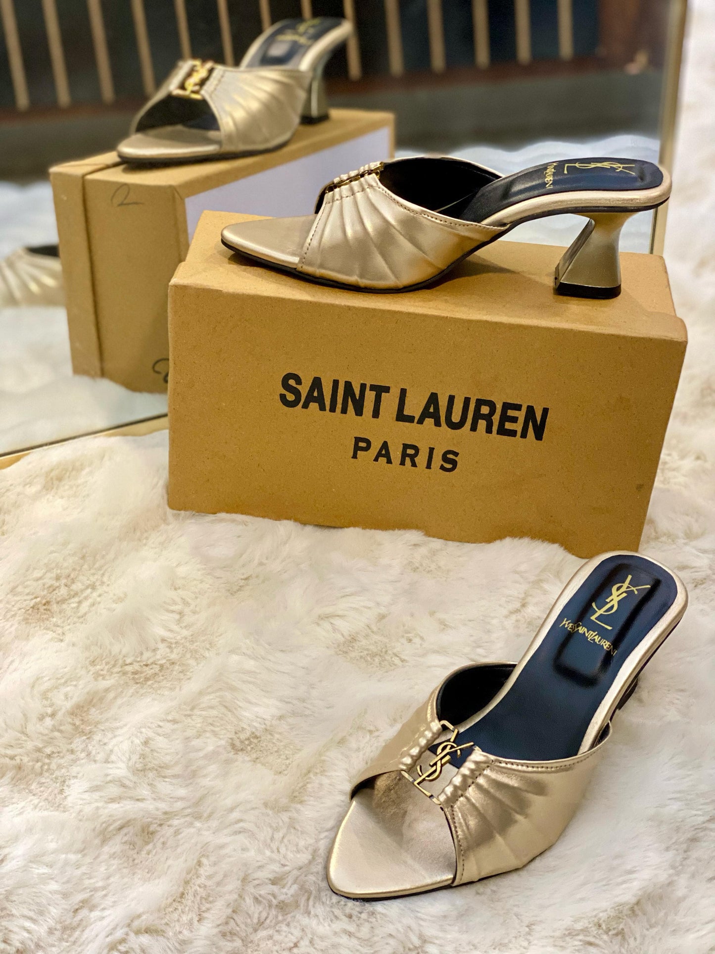 YSL Classic Designer Heel