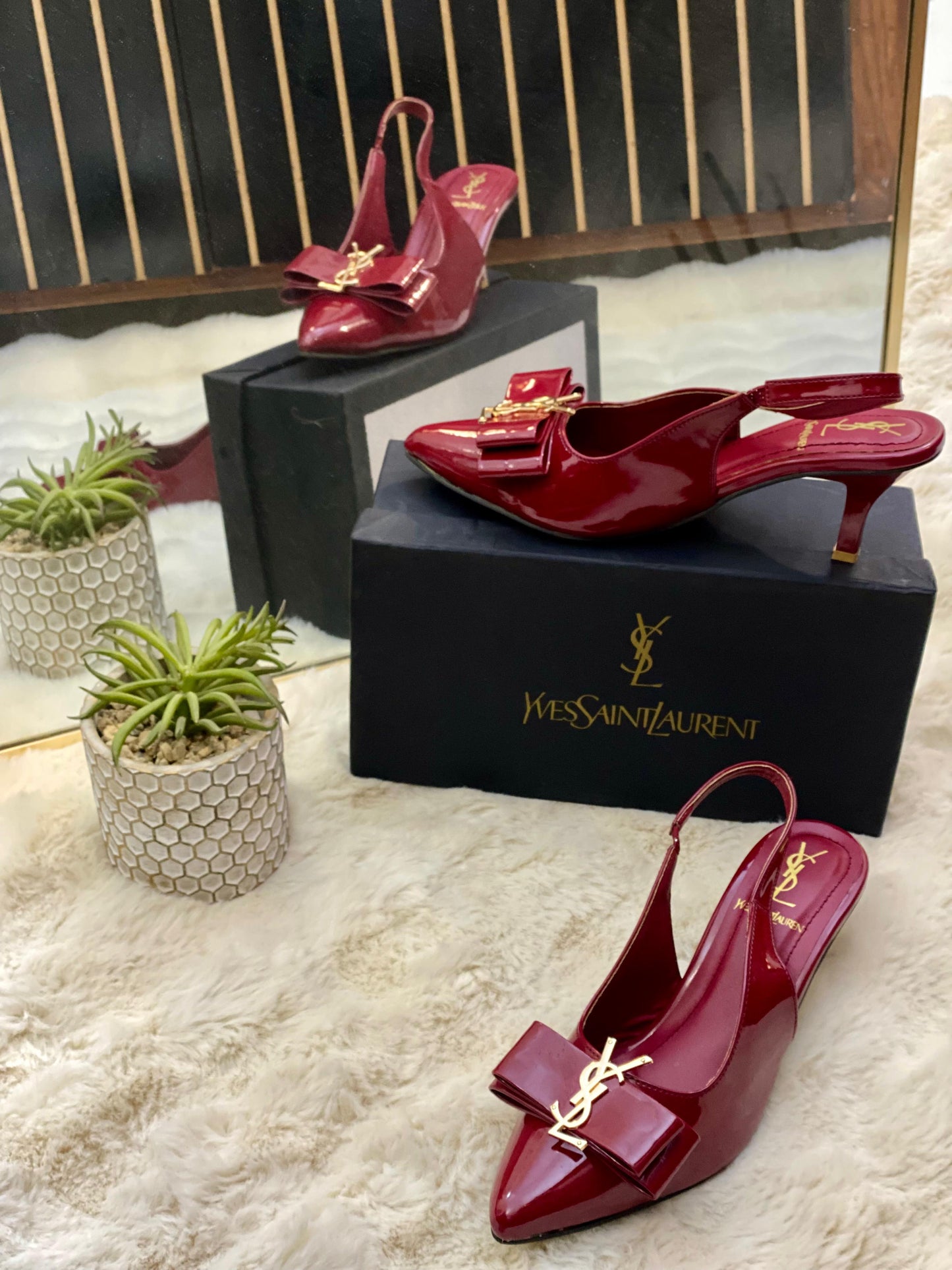 YSL Iconic SlingBack Heel
