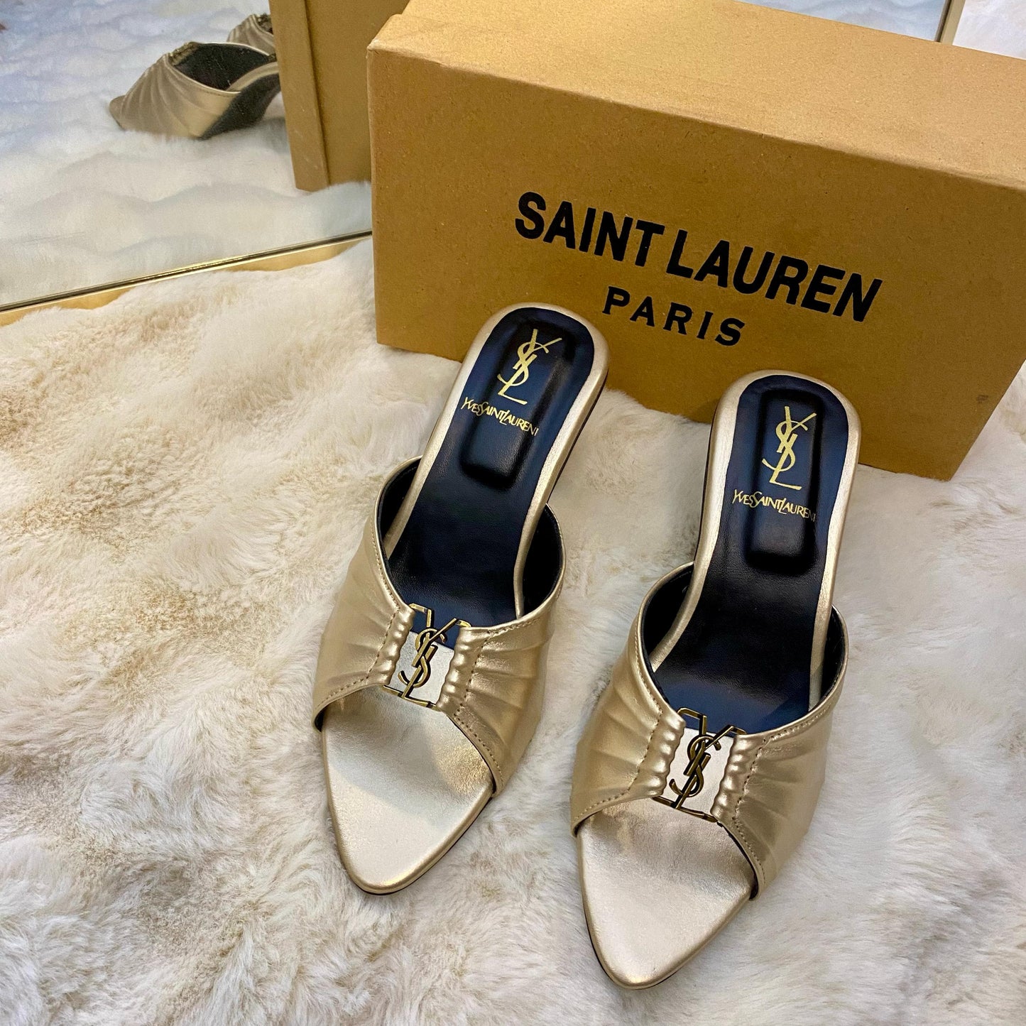 YSL Classic Designer Heel