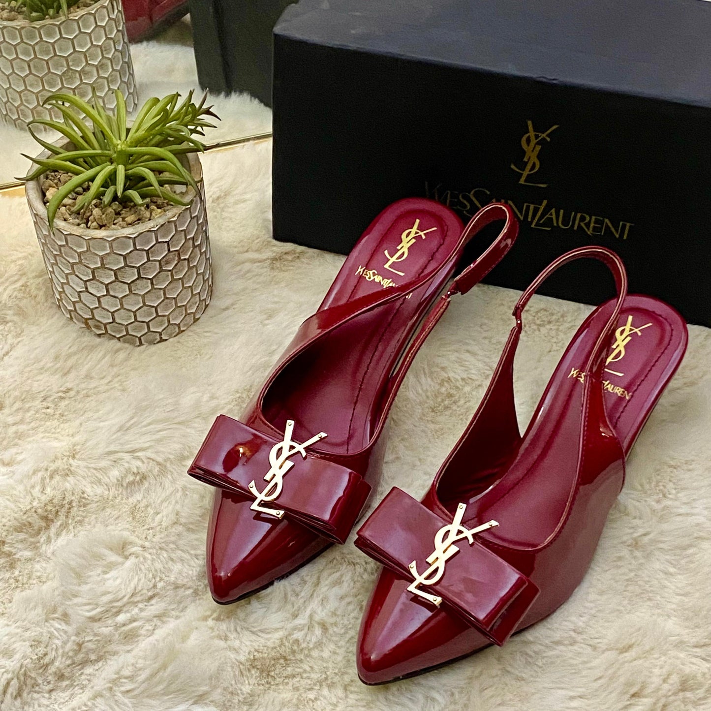 YSL Iconic SlingBack Heel