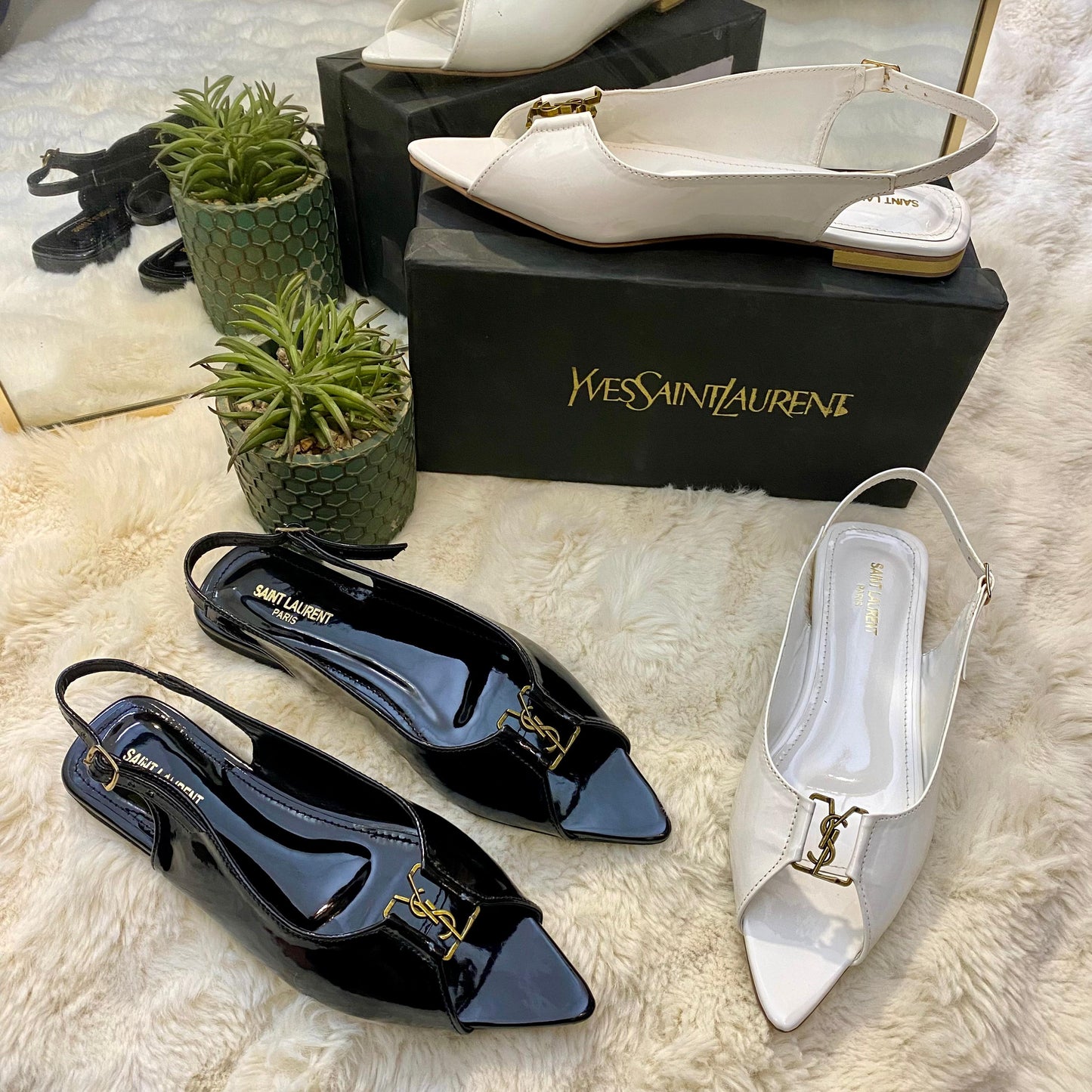 YSL Paris Pointed Heel