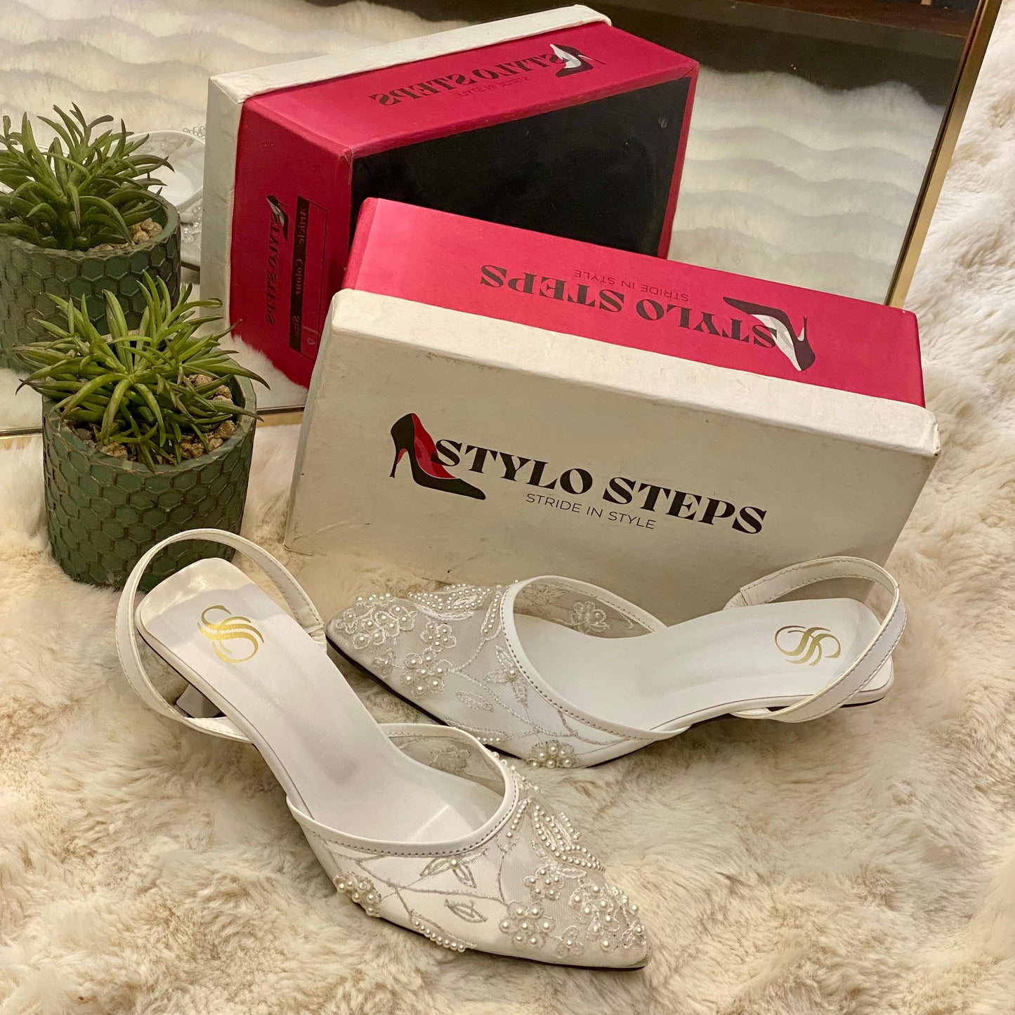 Eterna Bloom Heels