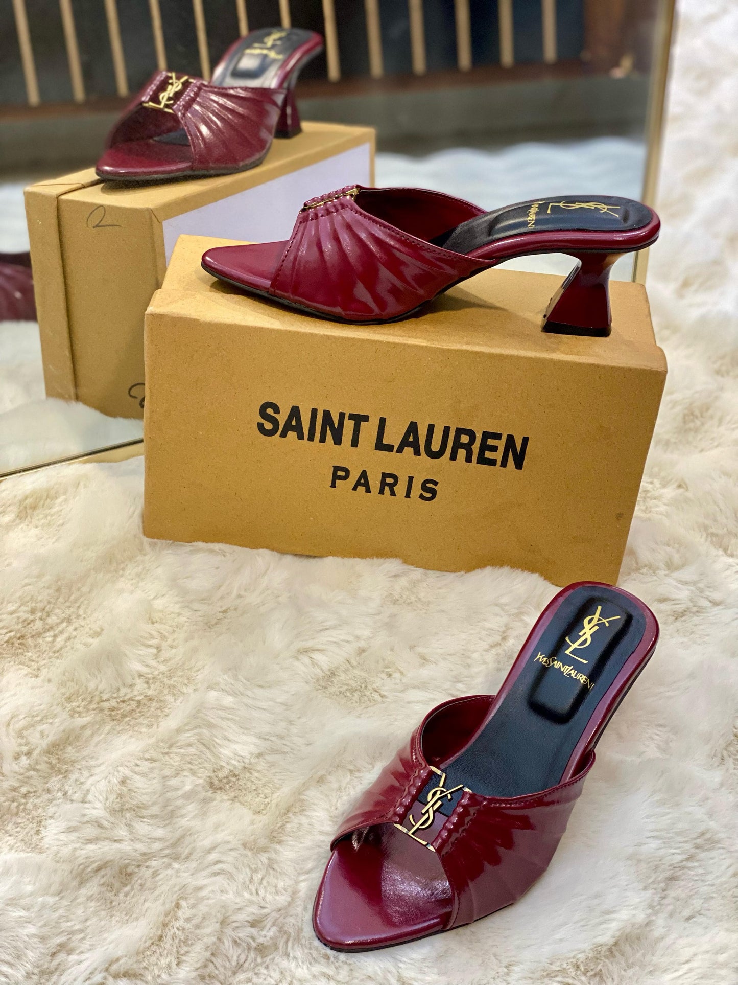 YSL Classic Designer Heel