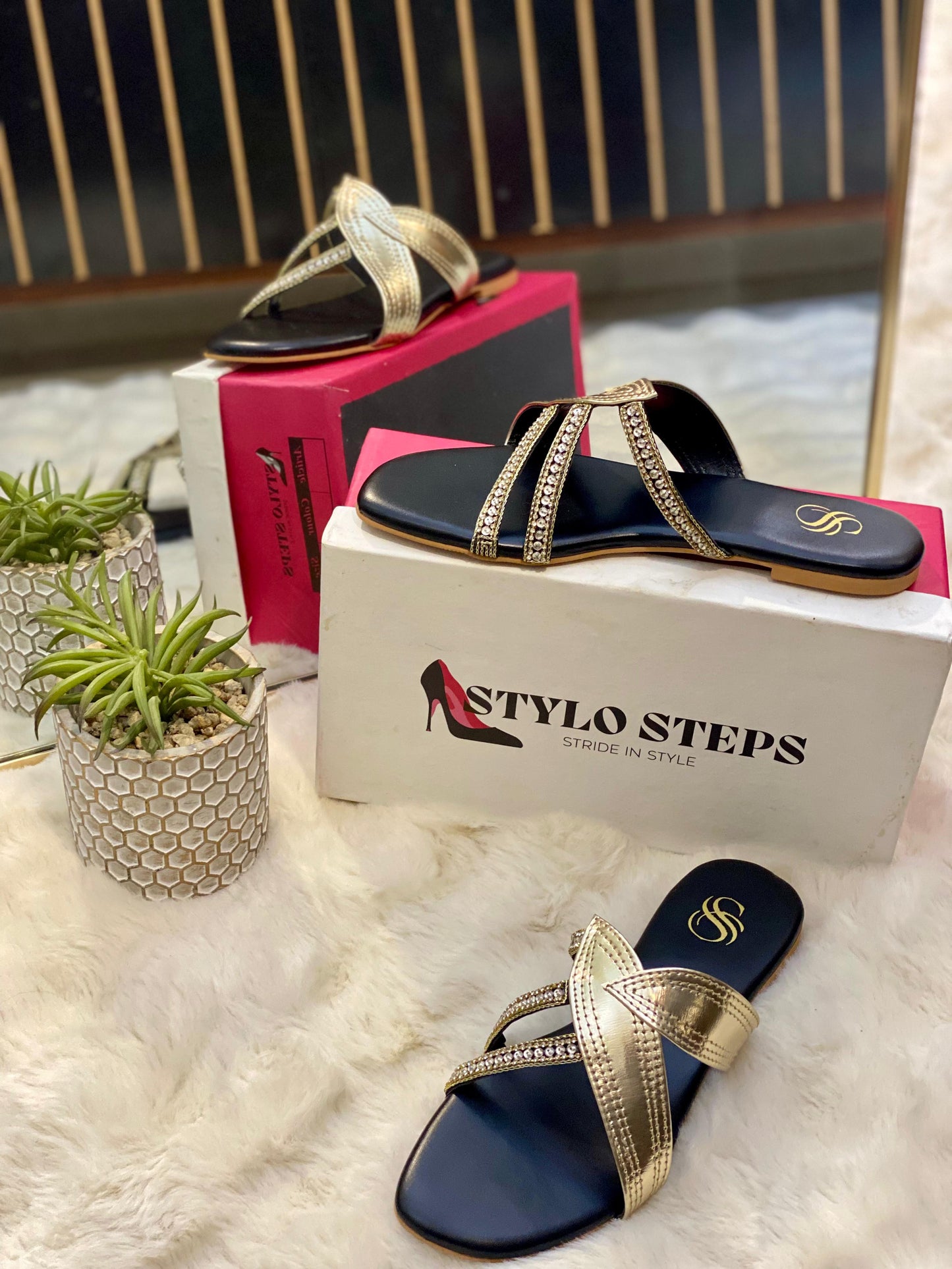 Lustra Walk Designer Flats