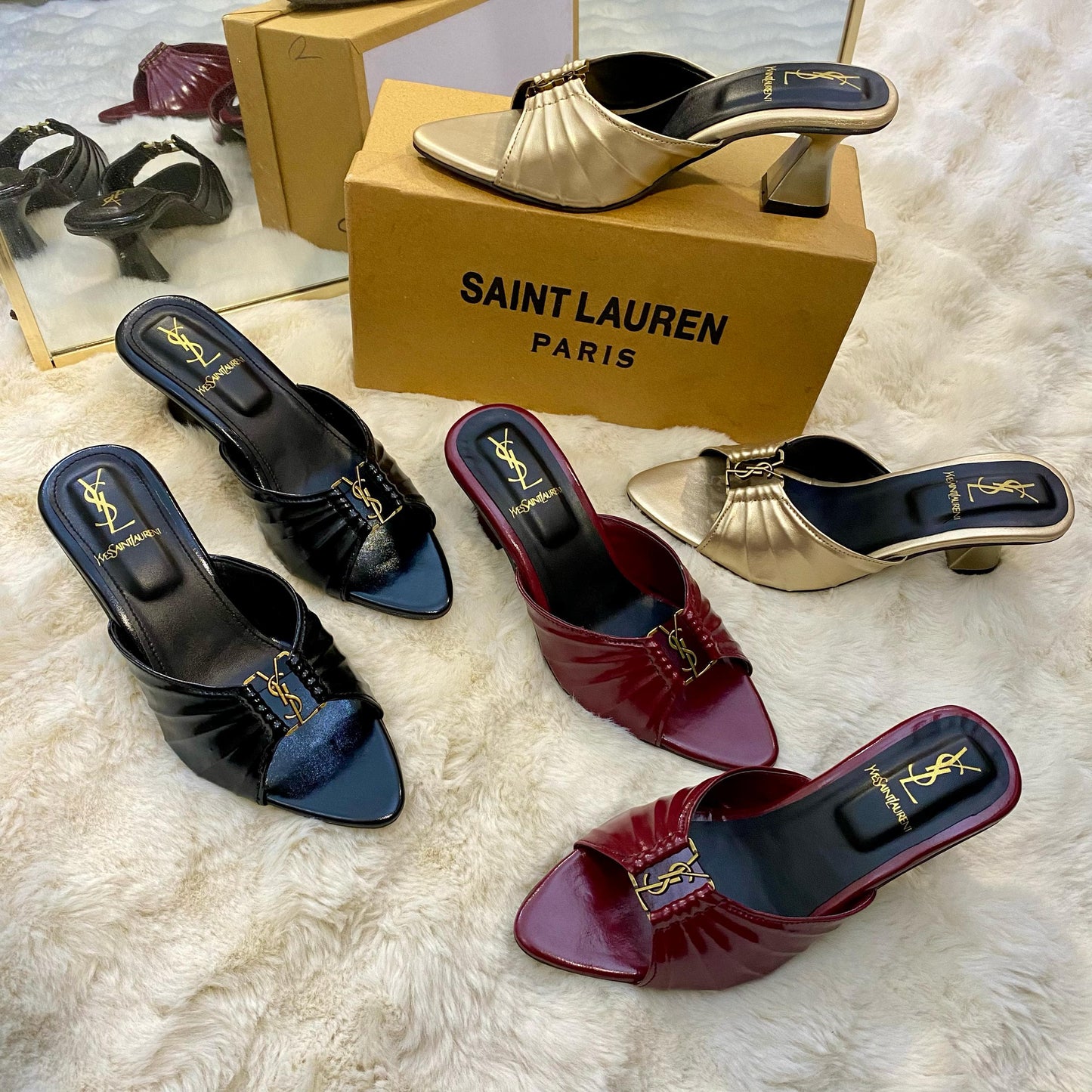 YSL Classic Designer Heel