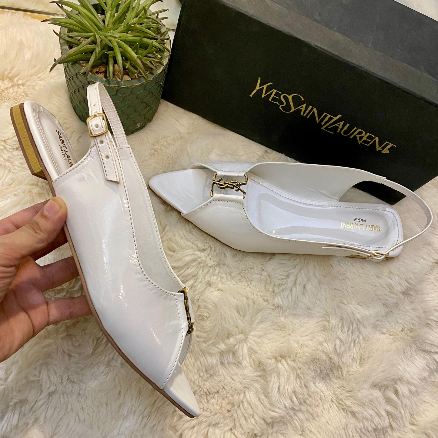 YSL Paris Pointed Heel