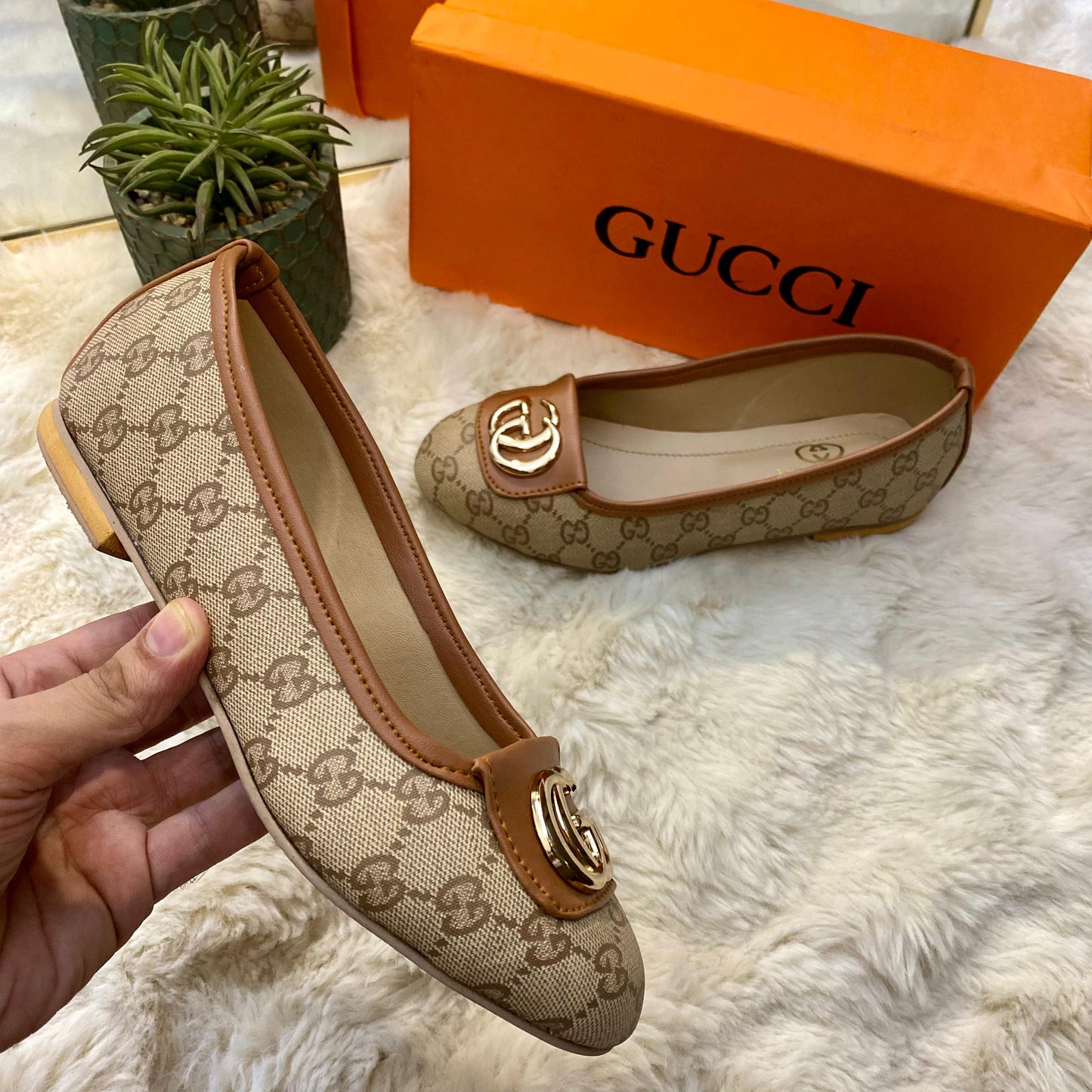 GG Timeless Ballet Pumps