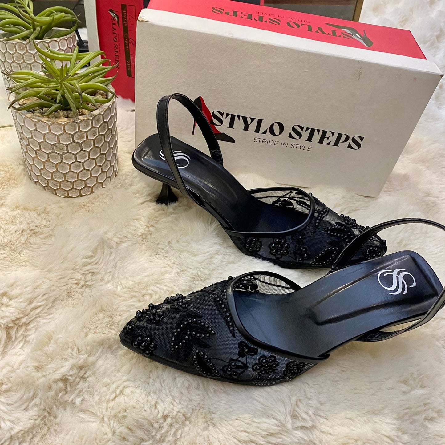 Eterna Bloom Heels