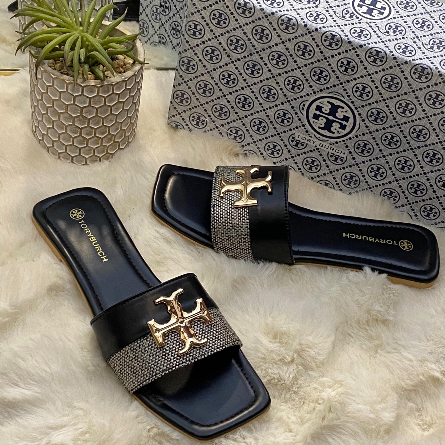 Tory Burch Chic Slides