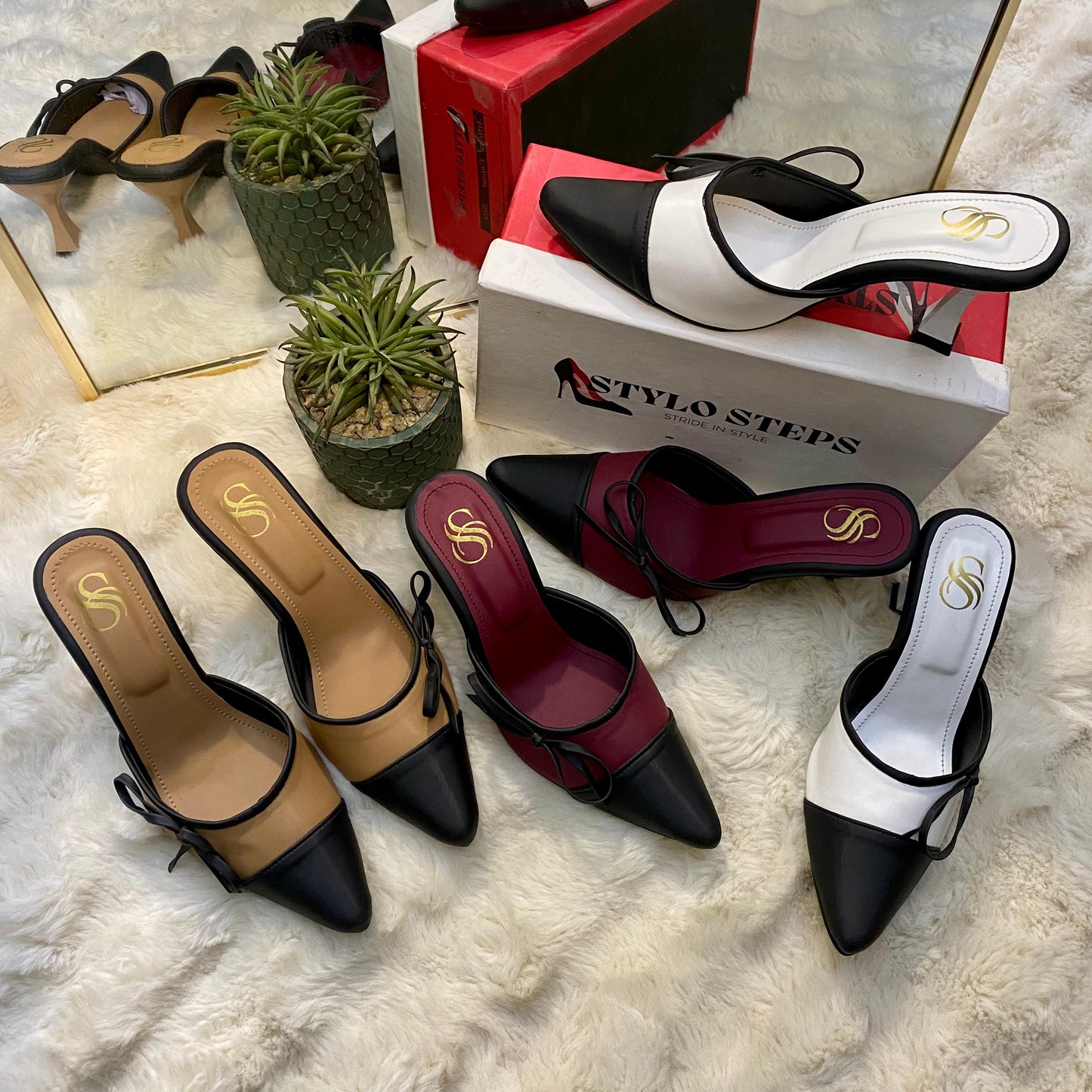 Monaco Point Heels