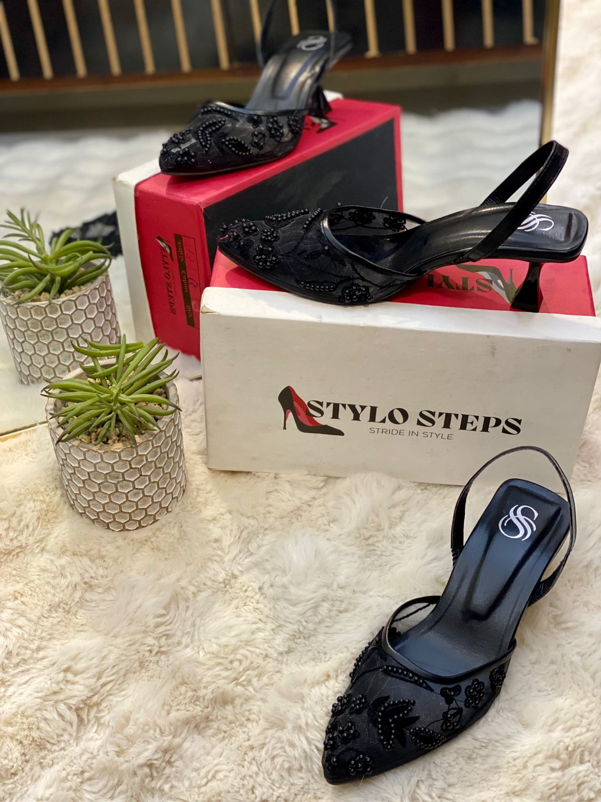 Eterna Bloom Heels