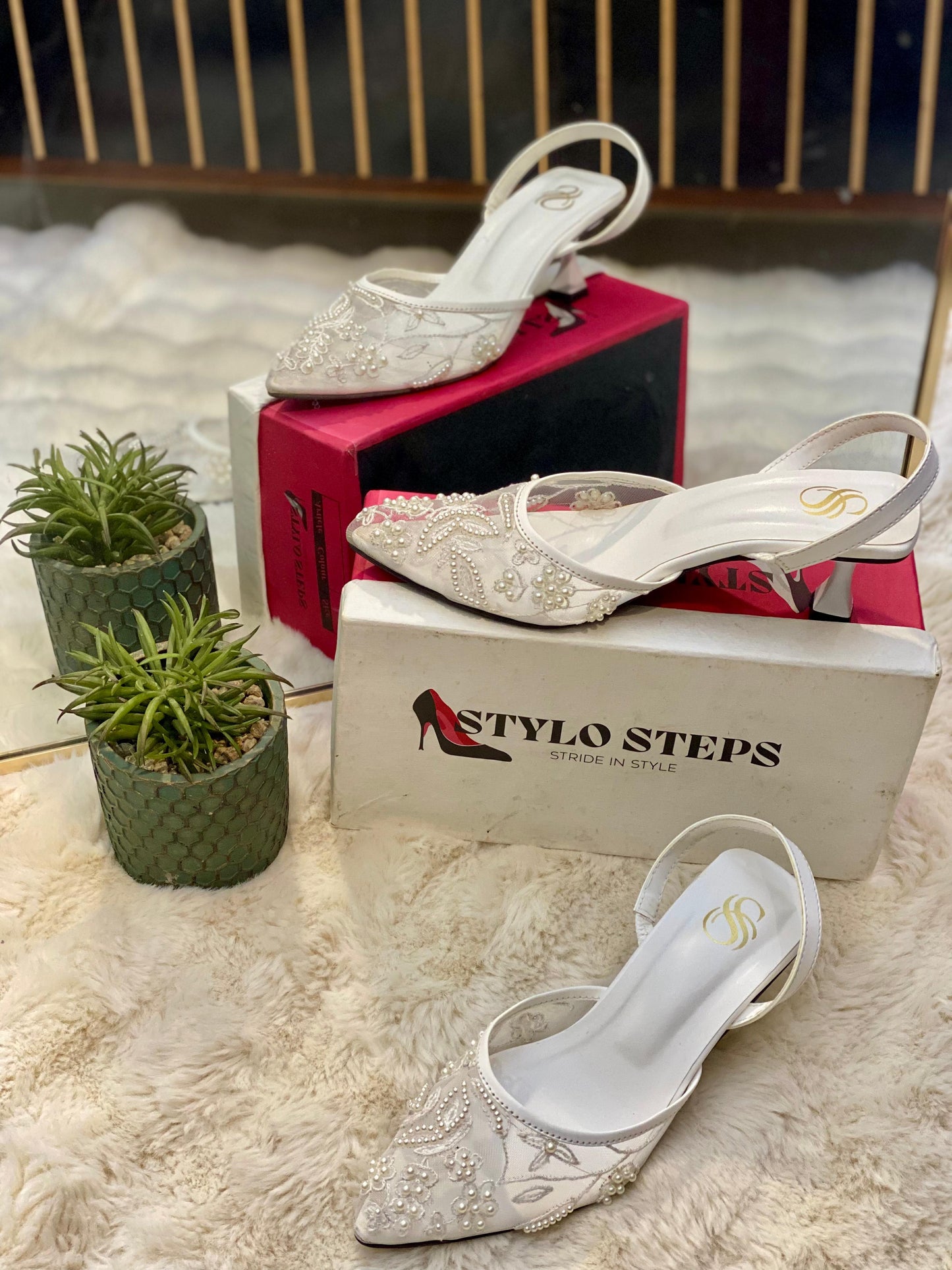 Eterna Bloom Heels