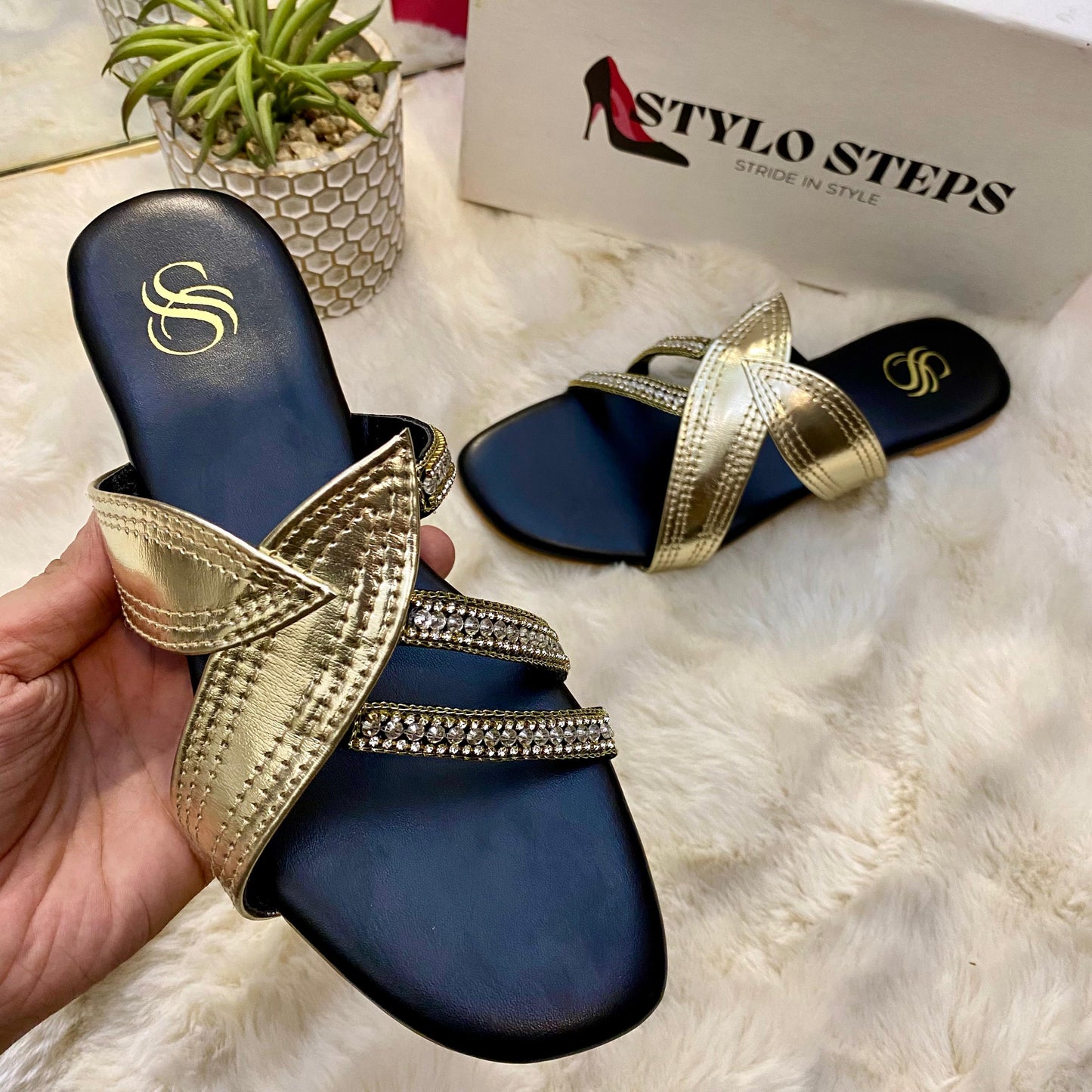 Lustra Walk Designer Flats