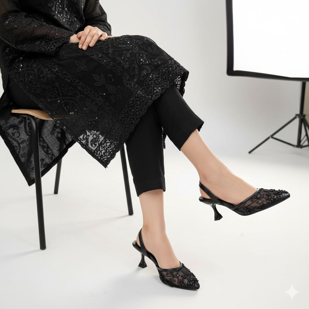 Eterna Bloom Heels