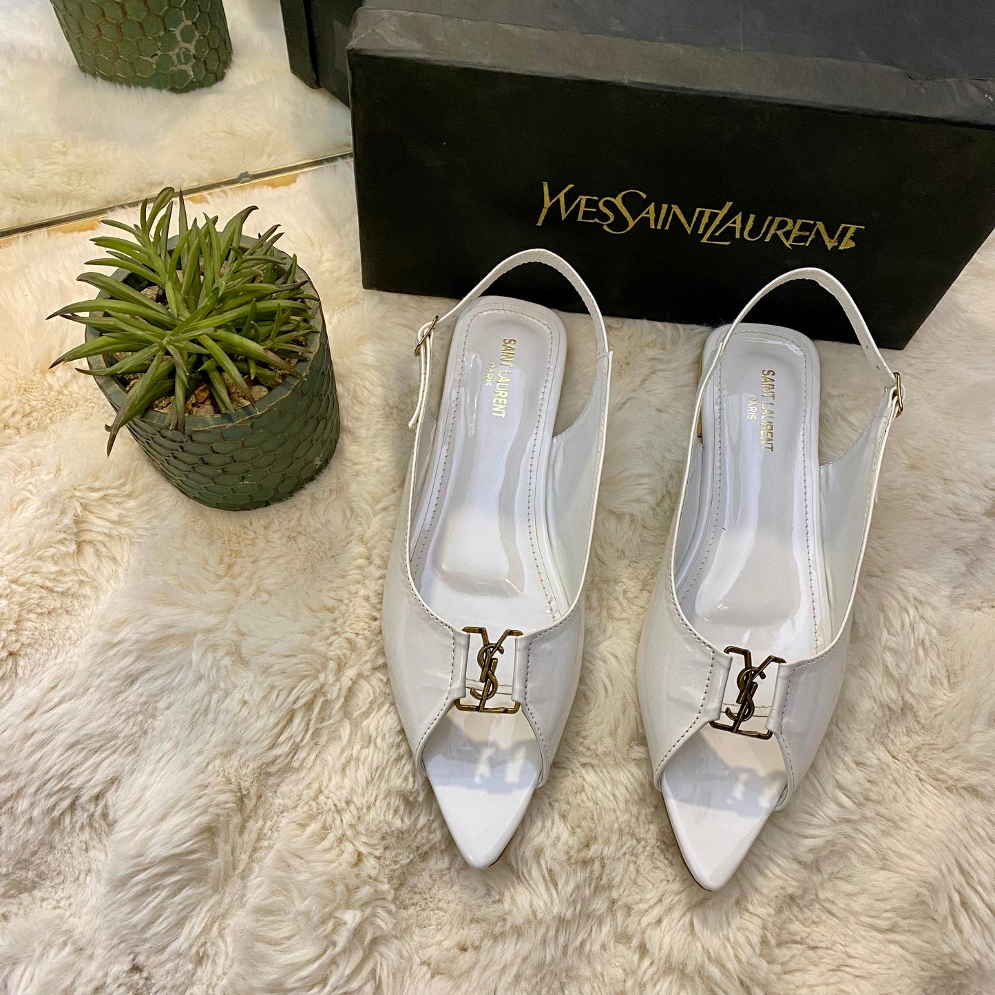 YSL Paris Pointed Heel
