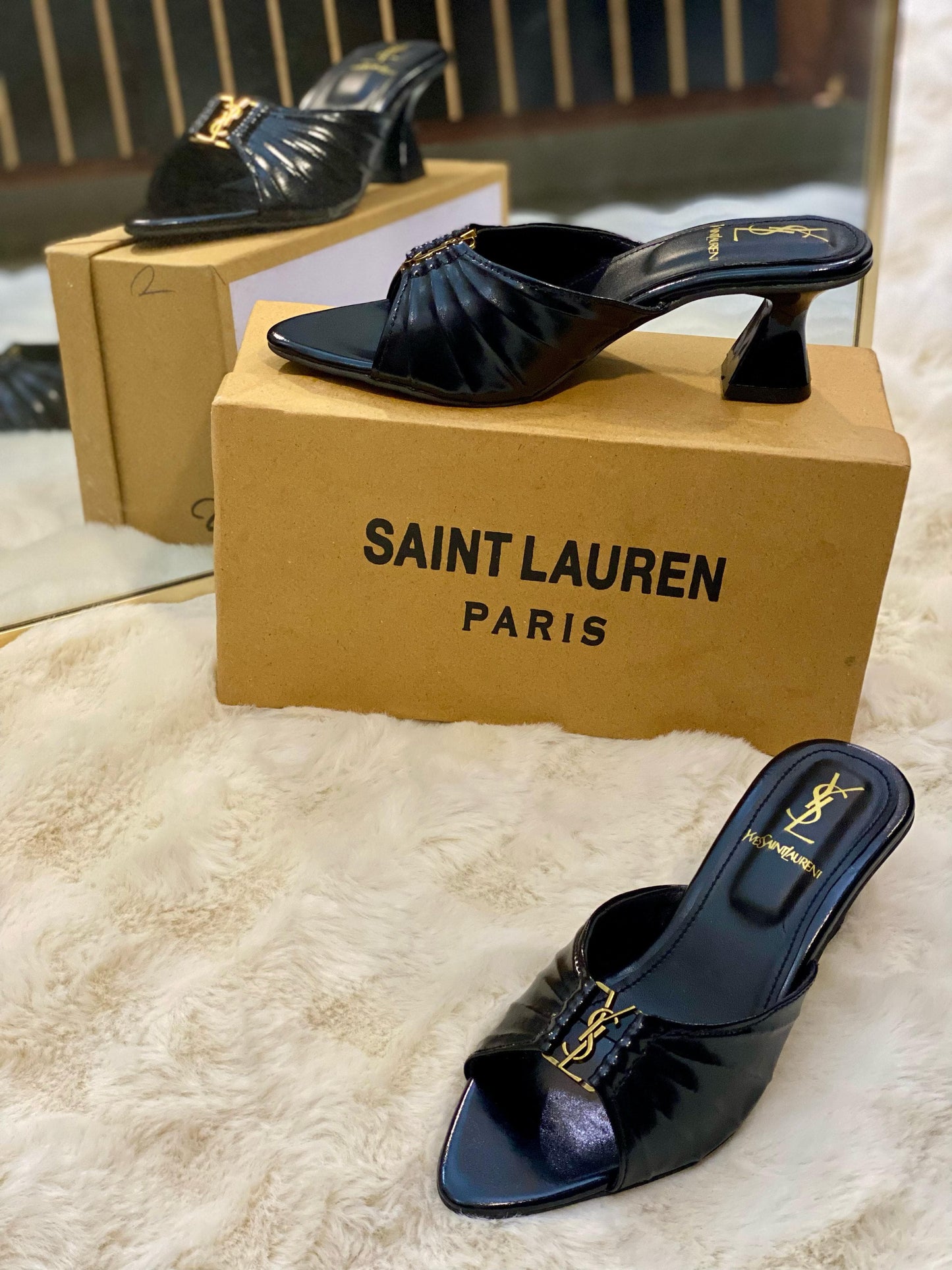 YSL Classic Designer Heel