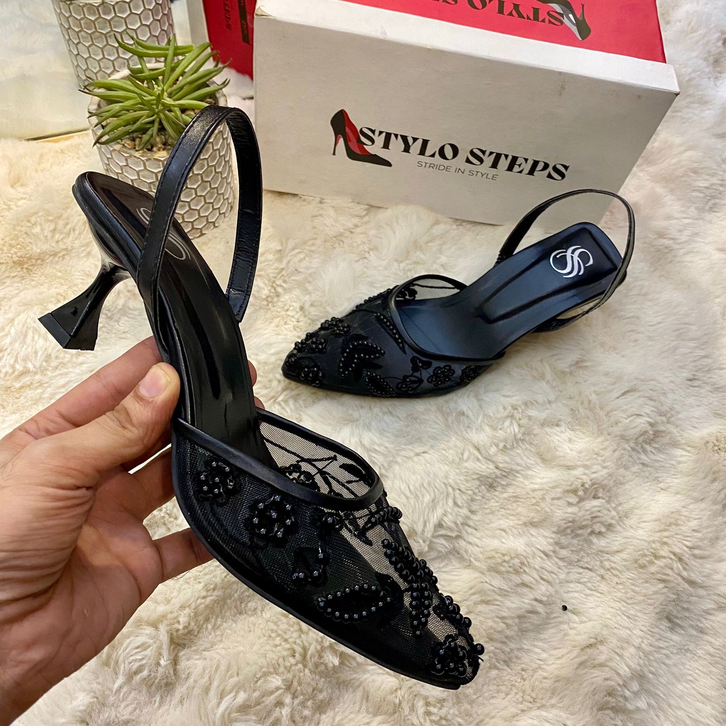 Eterna Bloom Heels