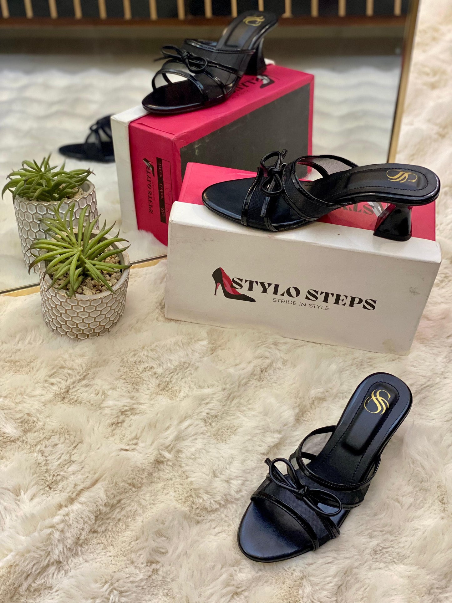Urban Ribbons Heels