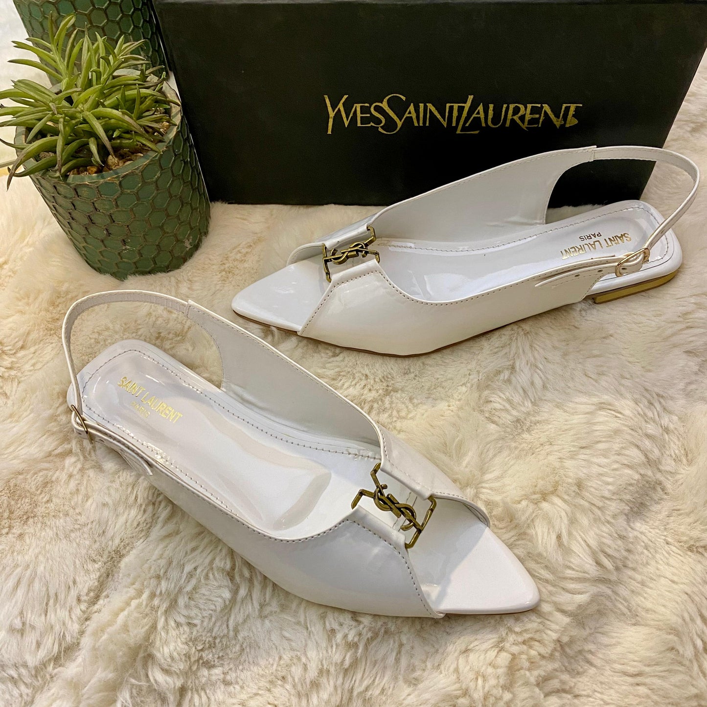 YSL Paris Pointed Heel