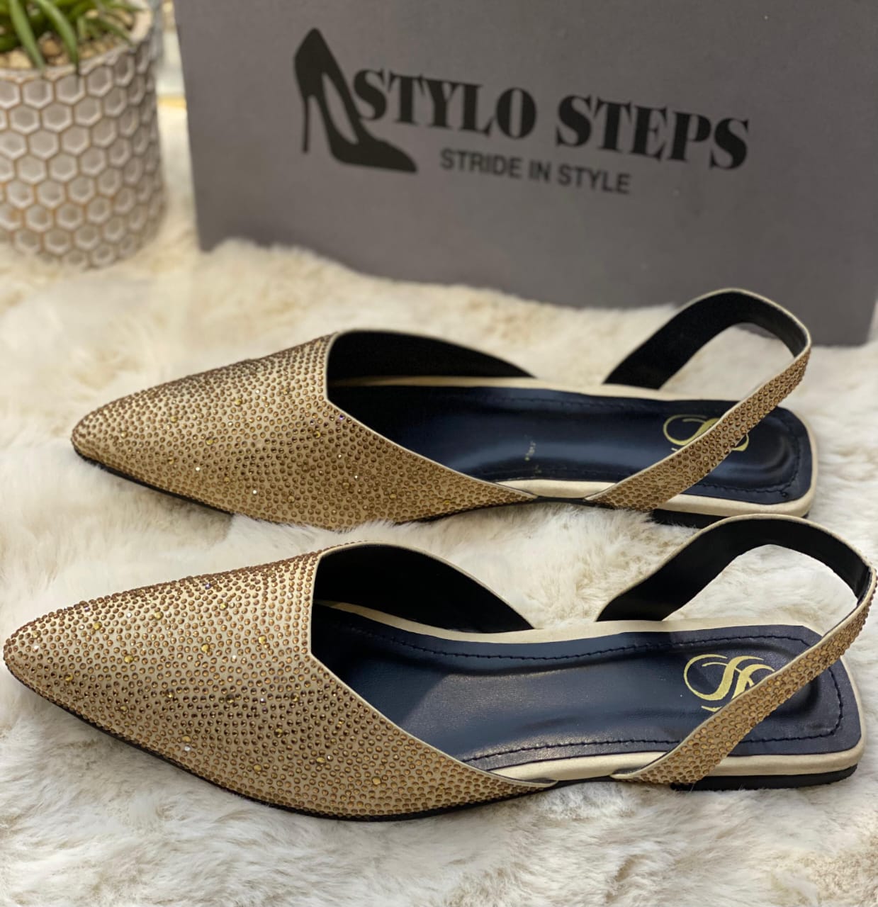 Elite Glow Mules