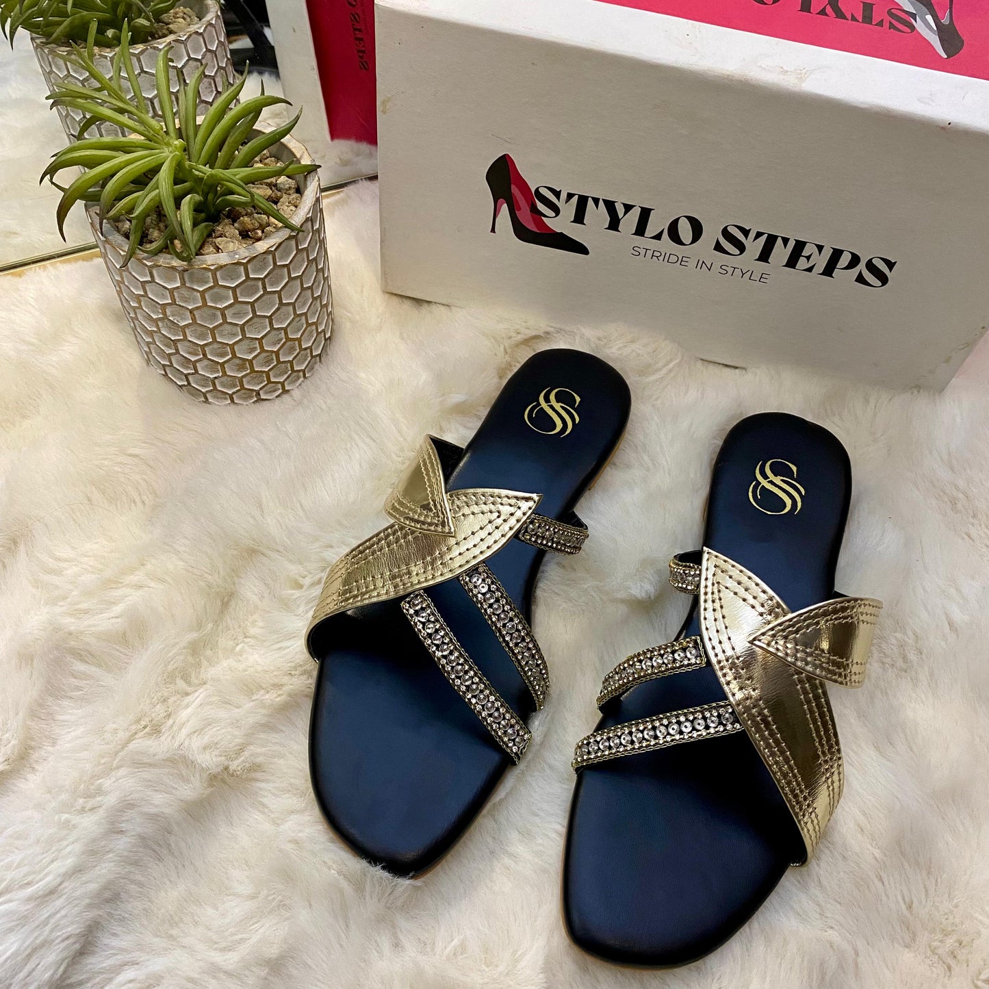 Lustra Walk Designer Flats