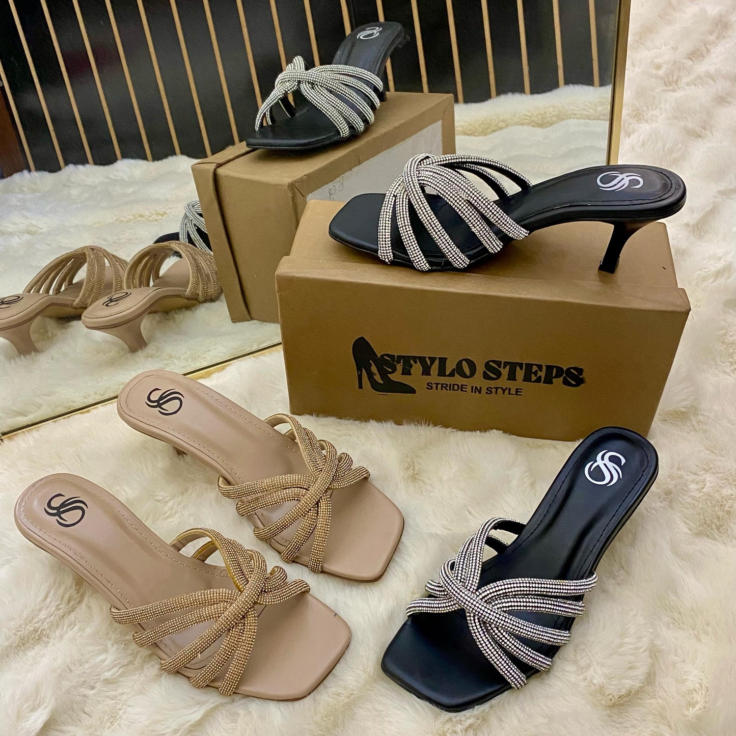 Gemstone Heels
