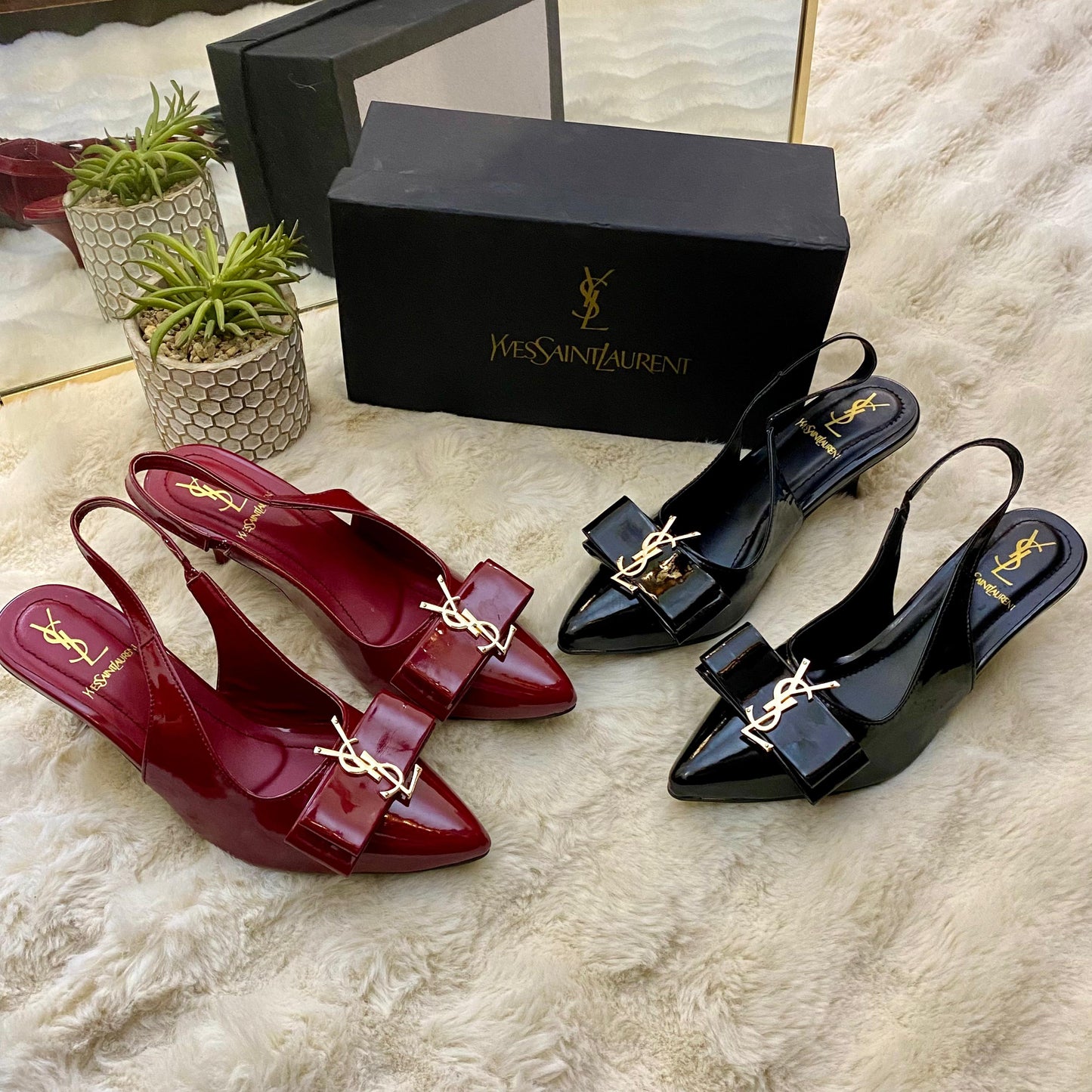 YSL Iconic SlingBack Heel