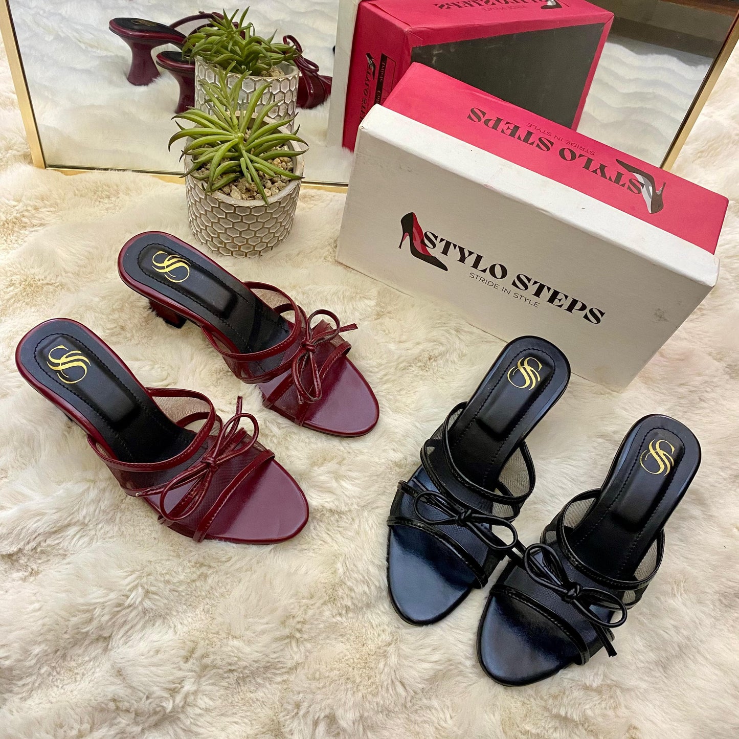 Urban Ribbons Heels