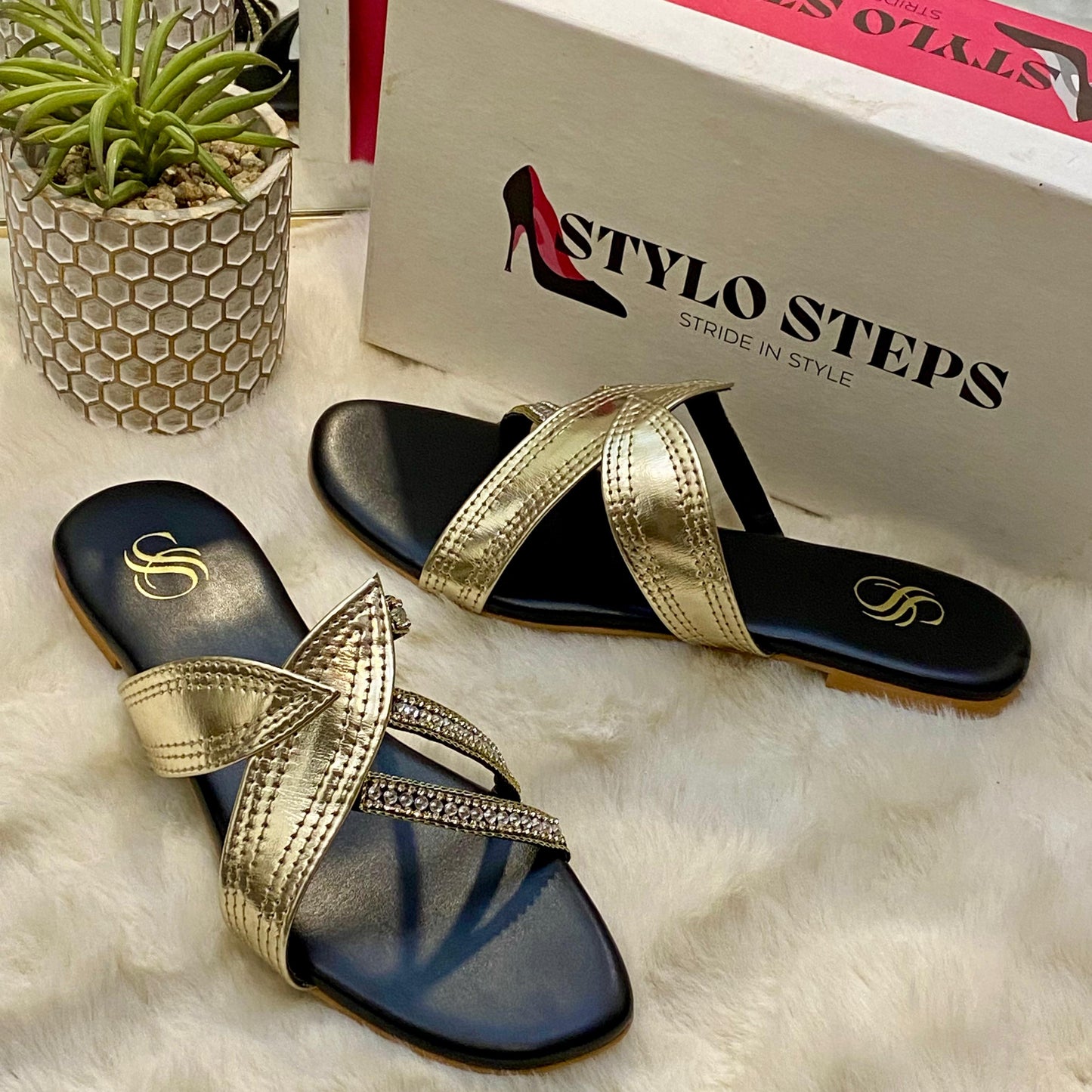 Lustra Walk Designer Flats