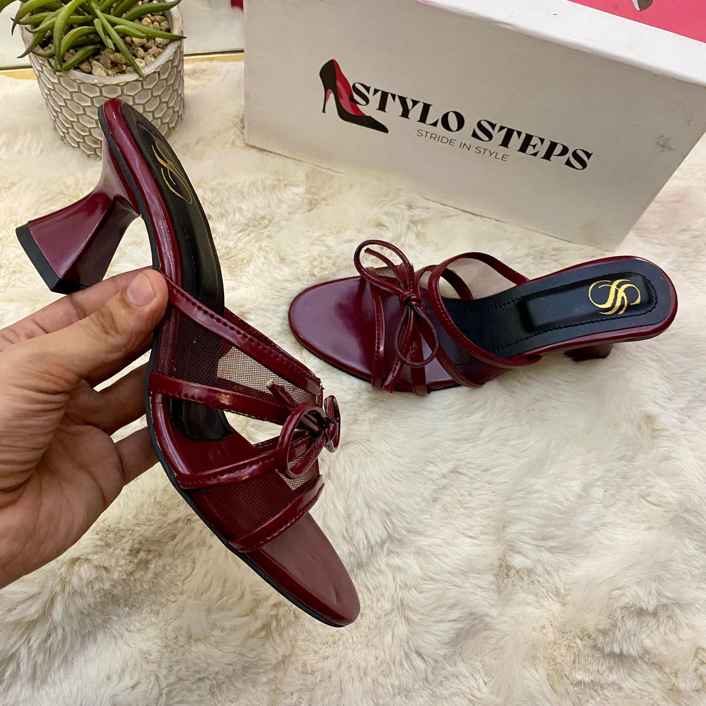 Urban Ribbons Heels