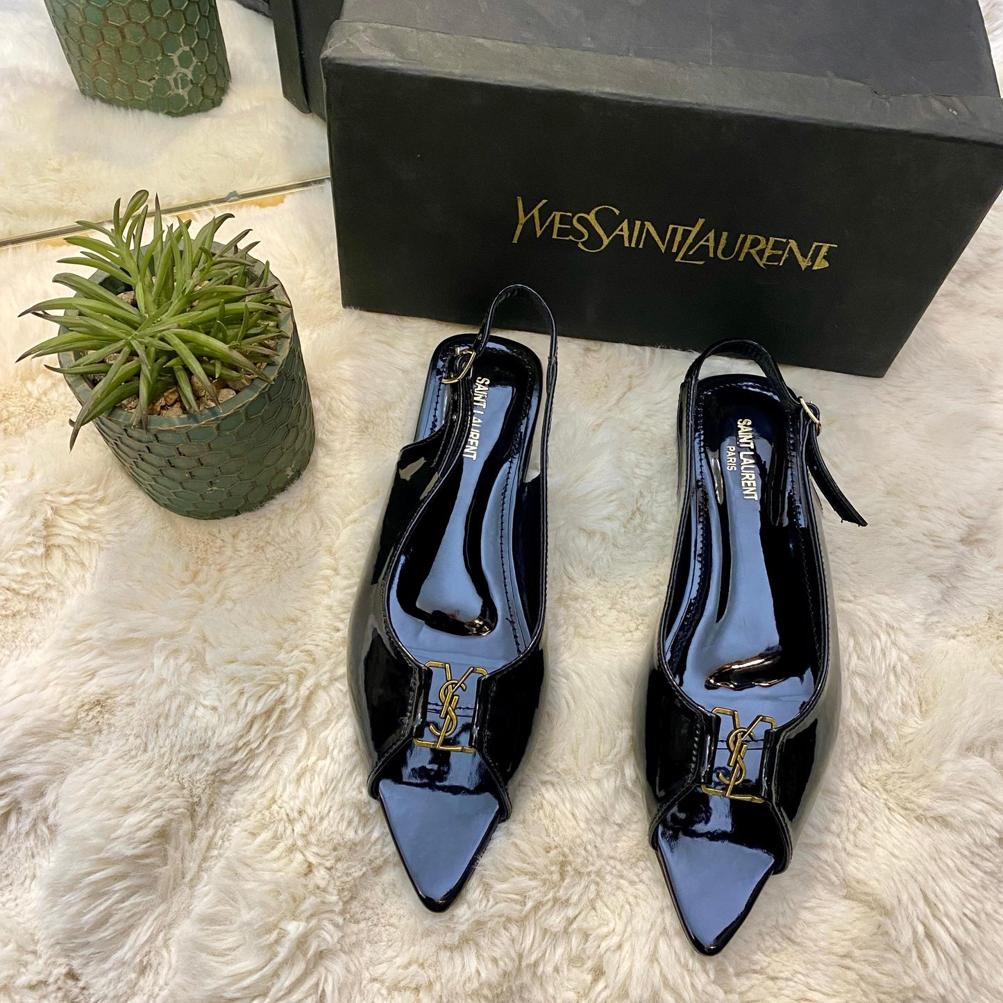 YSL Paris Pointed Heel