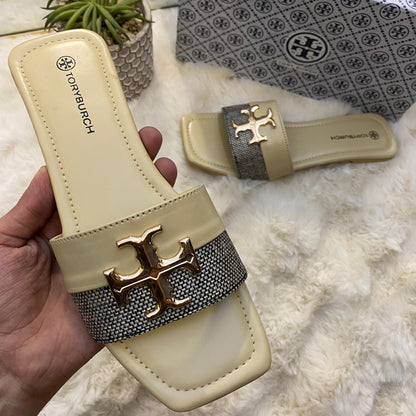 Tory Burch Chic Slides
