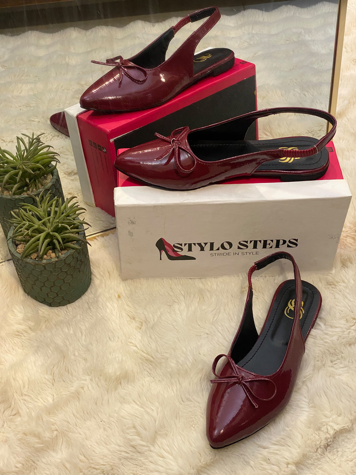 Bow Sensation Slingback Mules