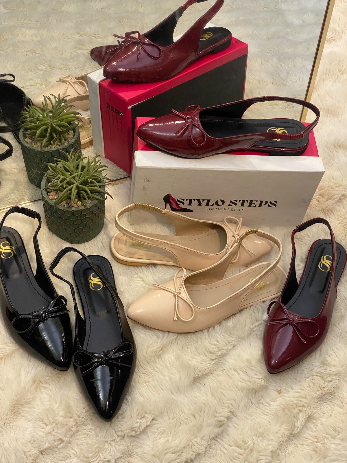 Bow Sensation Slingback Mules