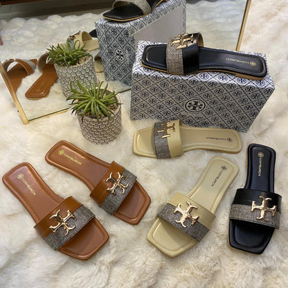 Tory Burch Chic Slides