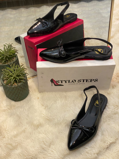 Bow Sensation Slingback Mules