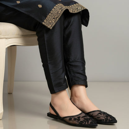 Eterna Bloom Mules Flats