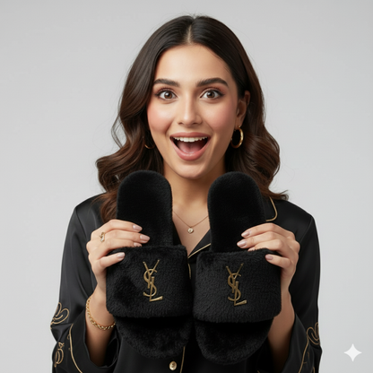 Fur Elegance Slides