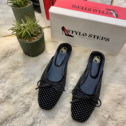 Net Couture Mules