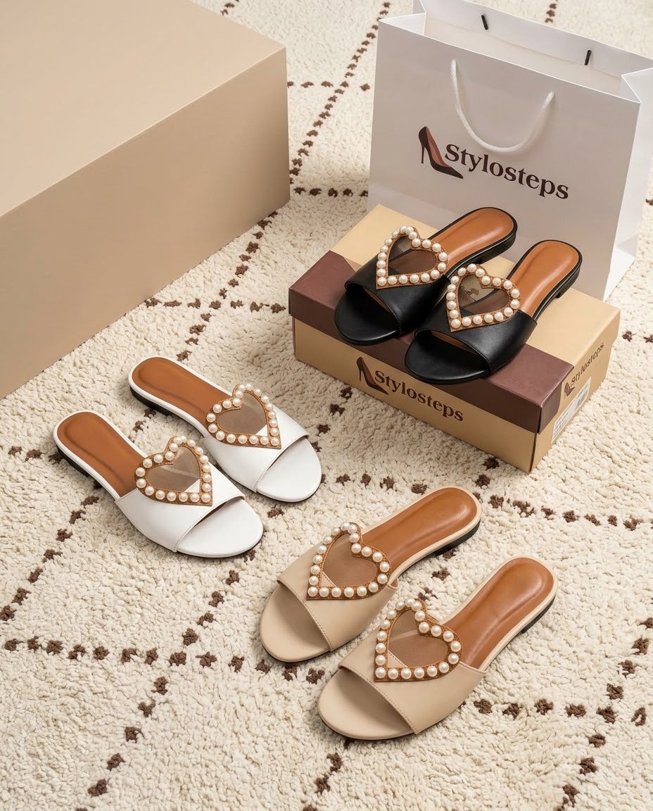 Amour Pearl Slides