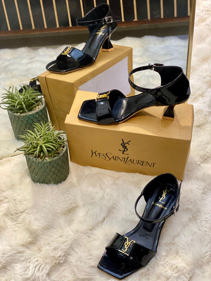 YSL Glossy Royalle Heels